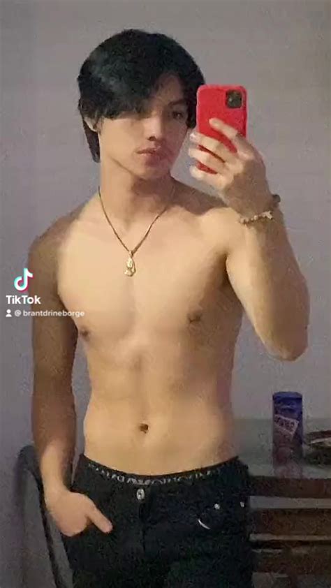 School Boi is Back with Brantdrine Tan Abs .